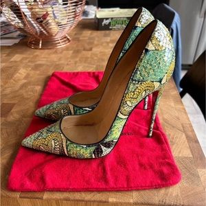 Gorgeous Patterned Christian Louboutin’s - Size 37.5